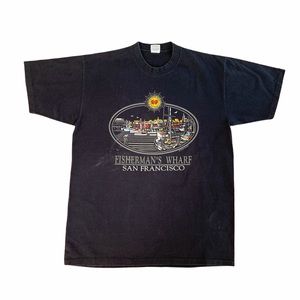 Vintage San Francisco Fisherman’s Wharf Souvenir Tee